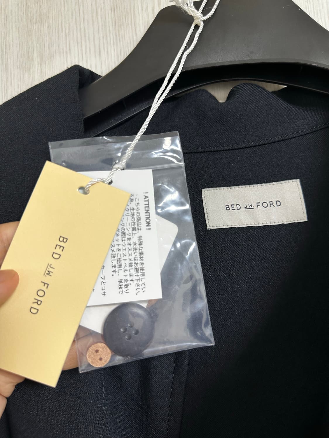 “BED j.w FORD 22-23 A/W 트렌치롱코트” 상품이미지7
