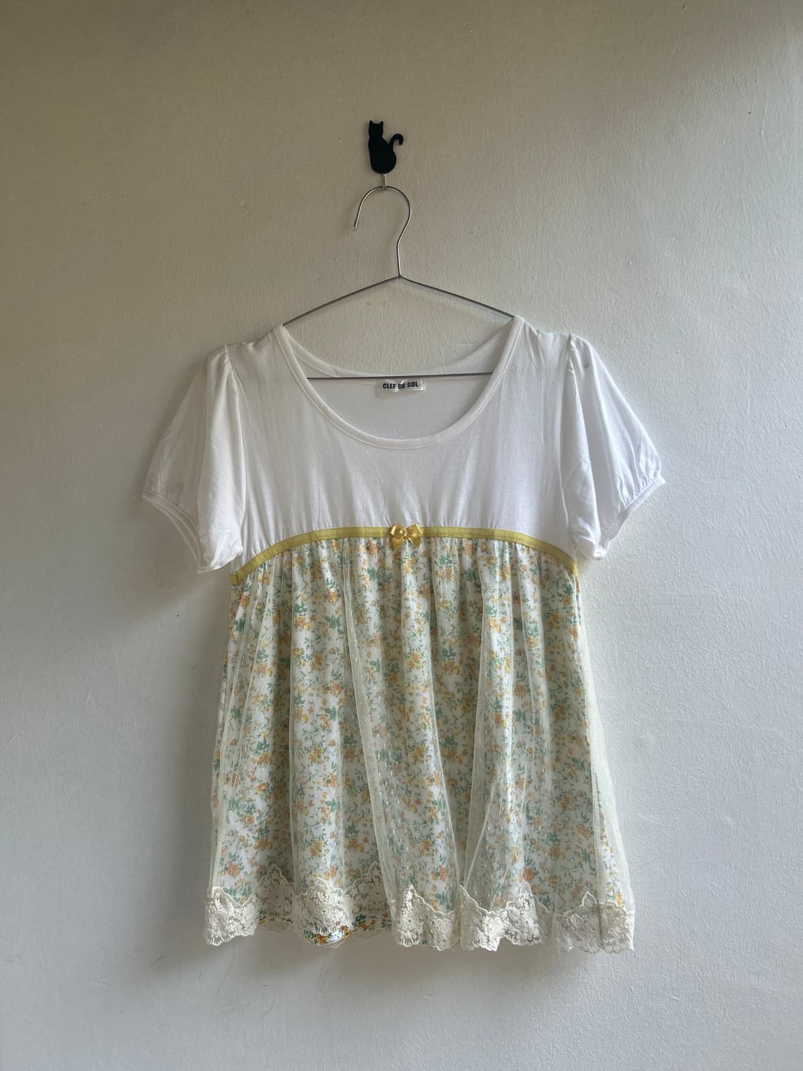 노란 장미 반팔  상품이미지1