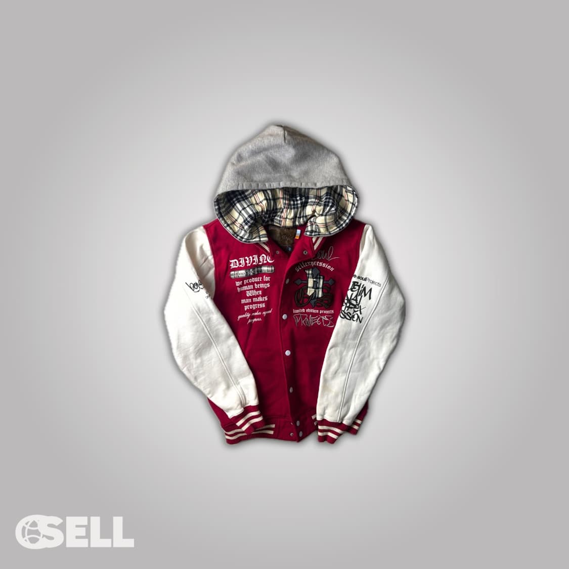 버버리깔 빈티지 체크 안감 자켓 상품이미지1