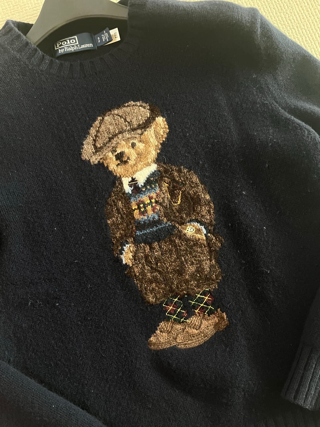 폴로 랄프로렌 폴로베어 니트 네이비 상품이미지2