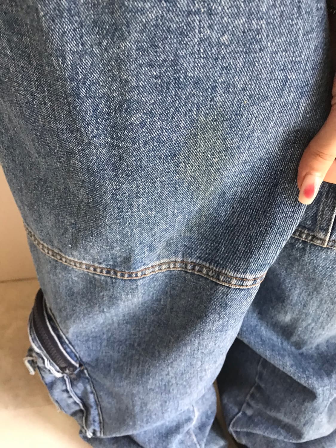 멀티포켓 데님카고팬츠 상품이미지6