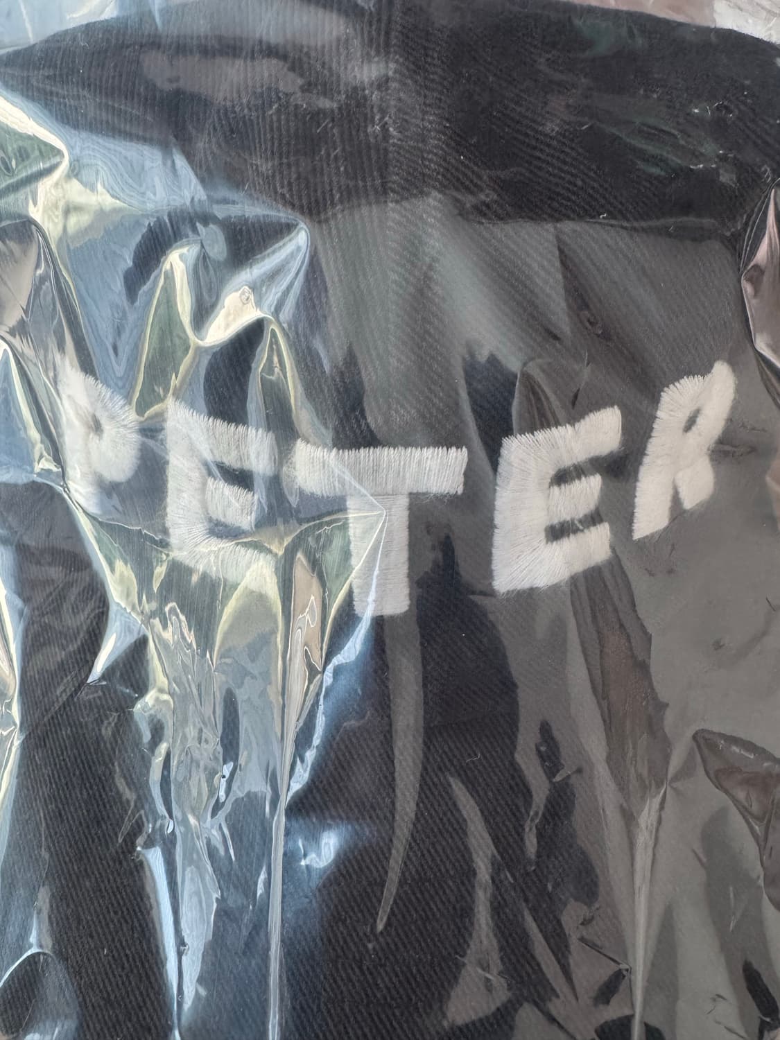 마이네임이즈피터 6패널 캡 블랙 상품이미지1