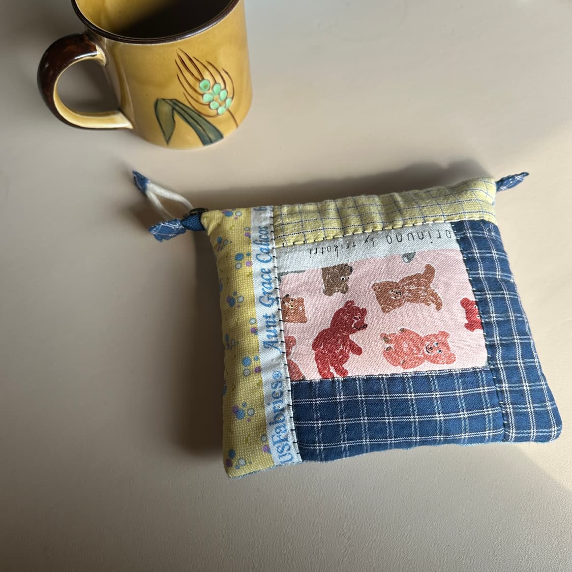 곰돌이 퀼트 파우치 상품이미지7