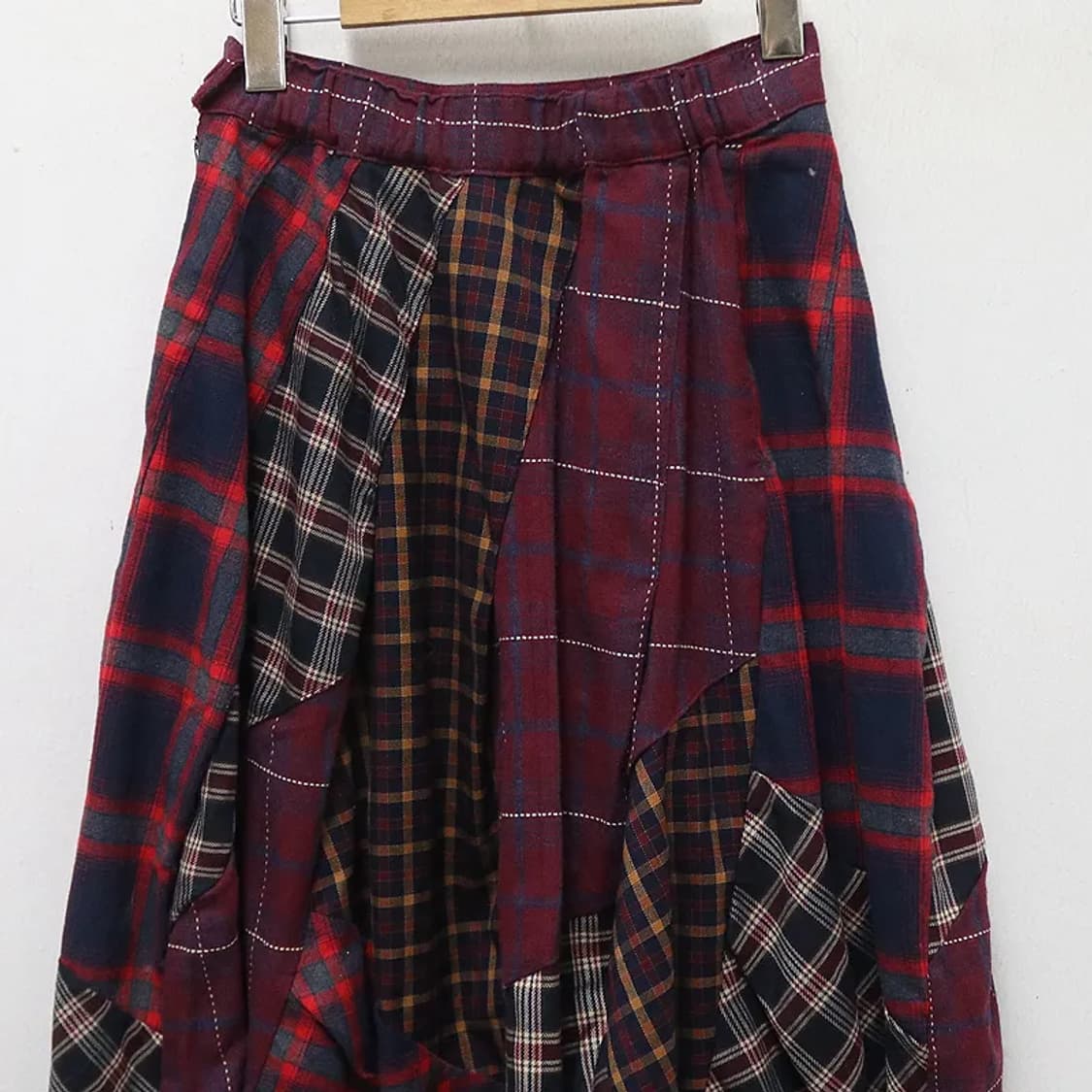 리뱃앤써지 패치워크 롱 훌 스커트 61250 상품이미지5