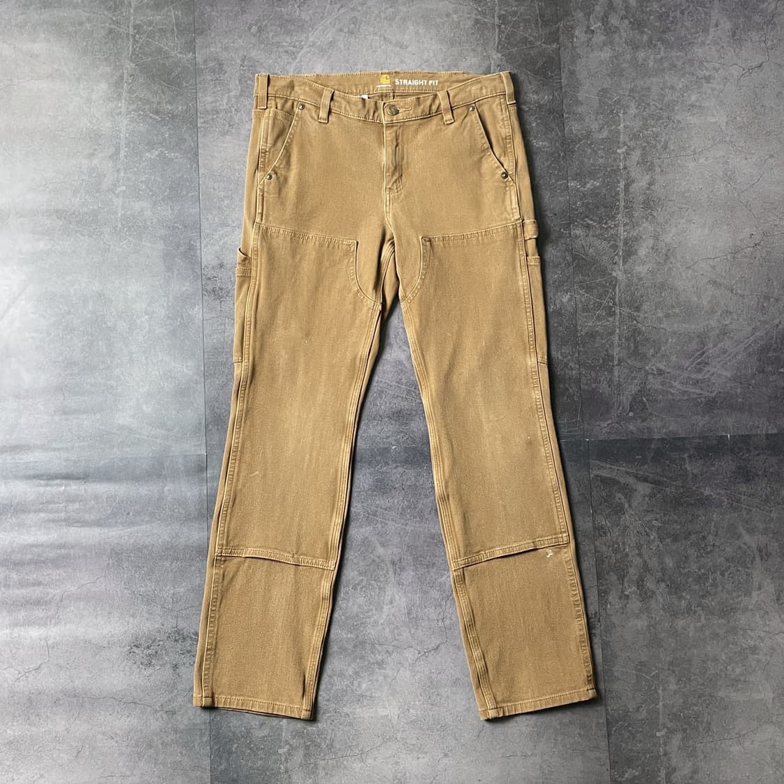 CARHARTT 칼하트 빈티지 카멜 더블니 카펜터 워크팬츠 상품이미지1