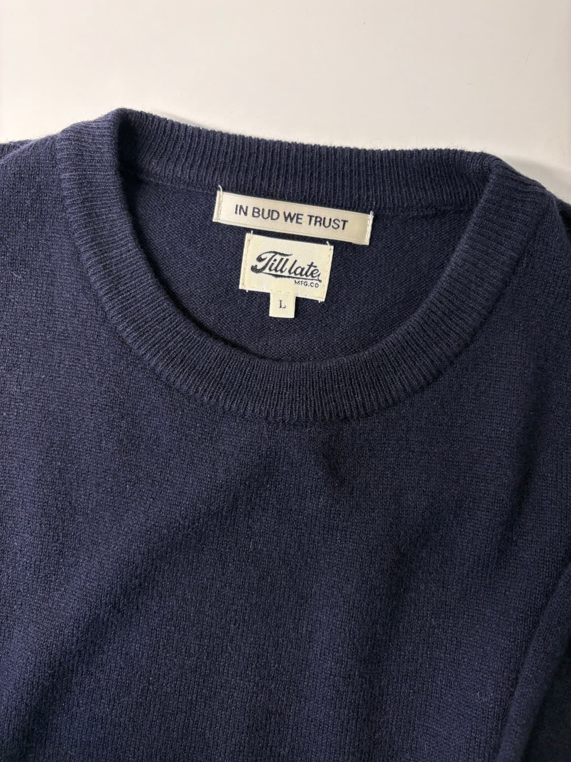 뤡코즈 틸레이트 캐시미어 니트 L 상품이미지3