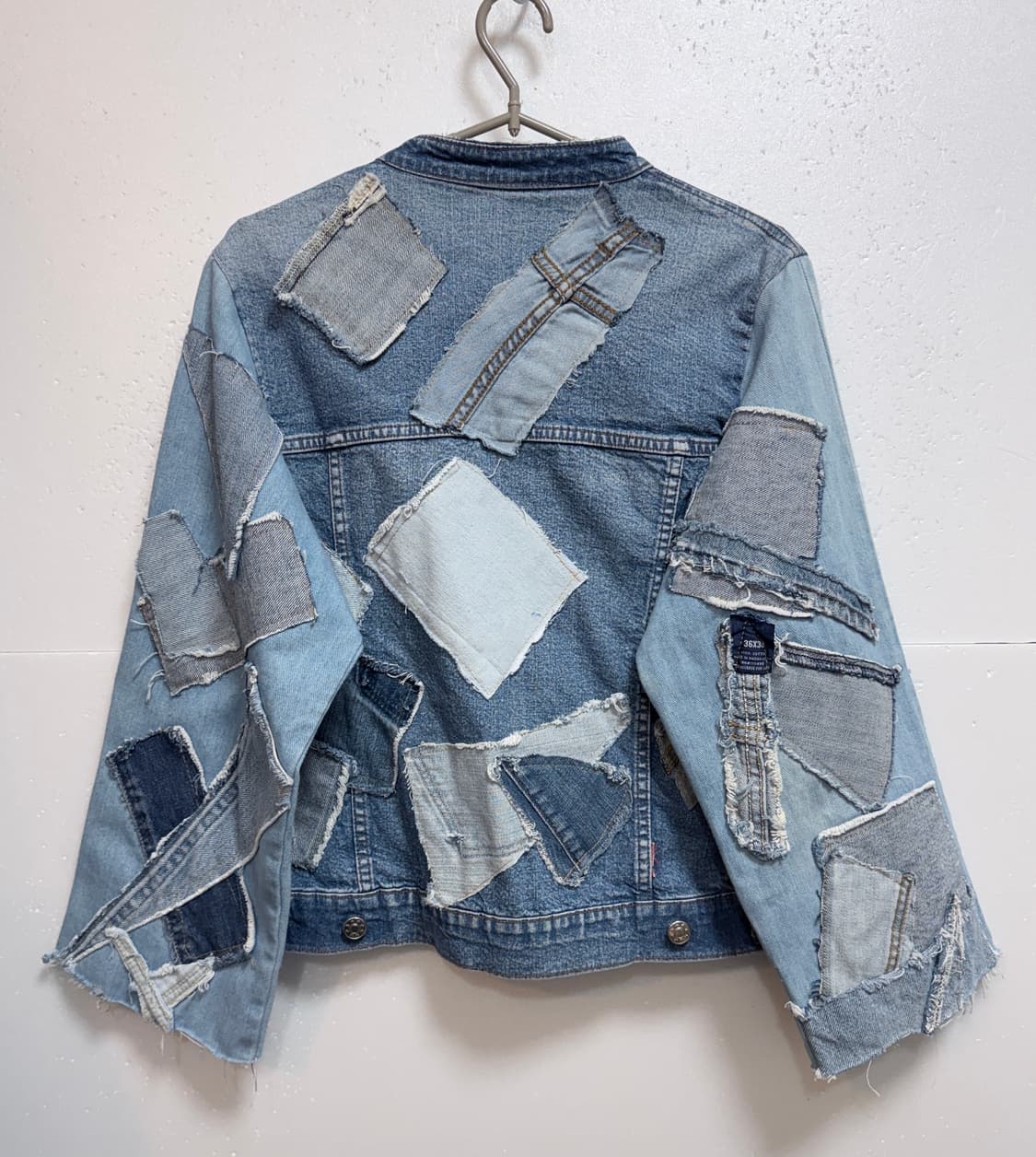 리바이스 LEVI’S 리메이크 패치워크 데님 자켓  상품이미지3