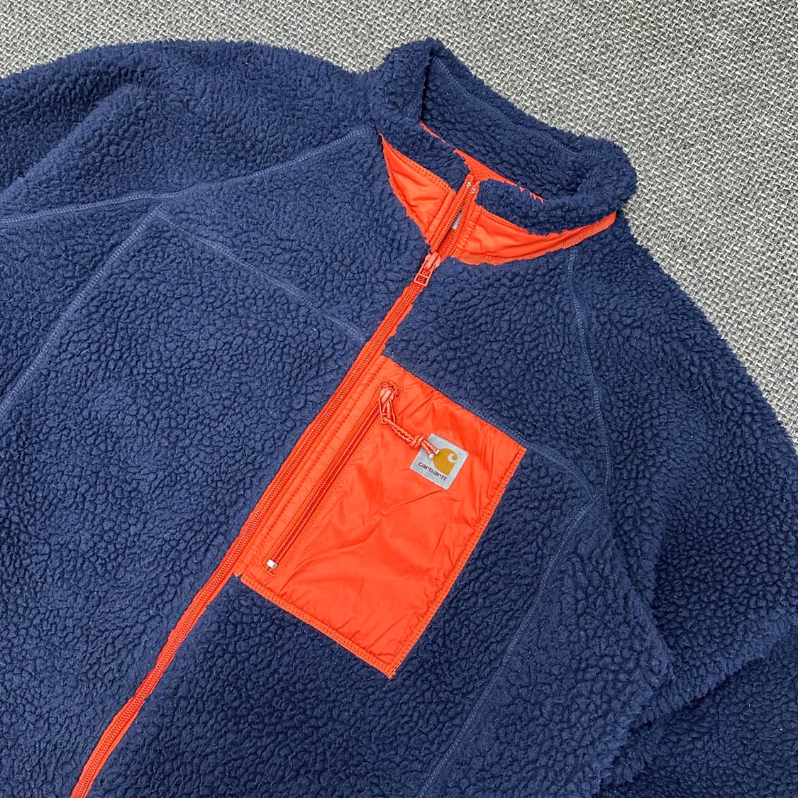 칼하트 빈티지 양털 쉐르파 후리스 XL 상품이미지4