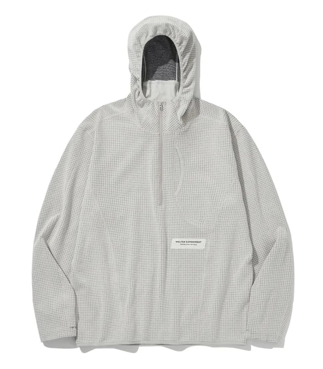 웰터 익스페리먼트 SQUARE FLEECE HOOD PULL OVER 2 상품이미지1