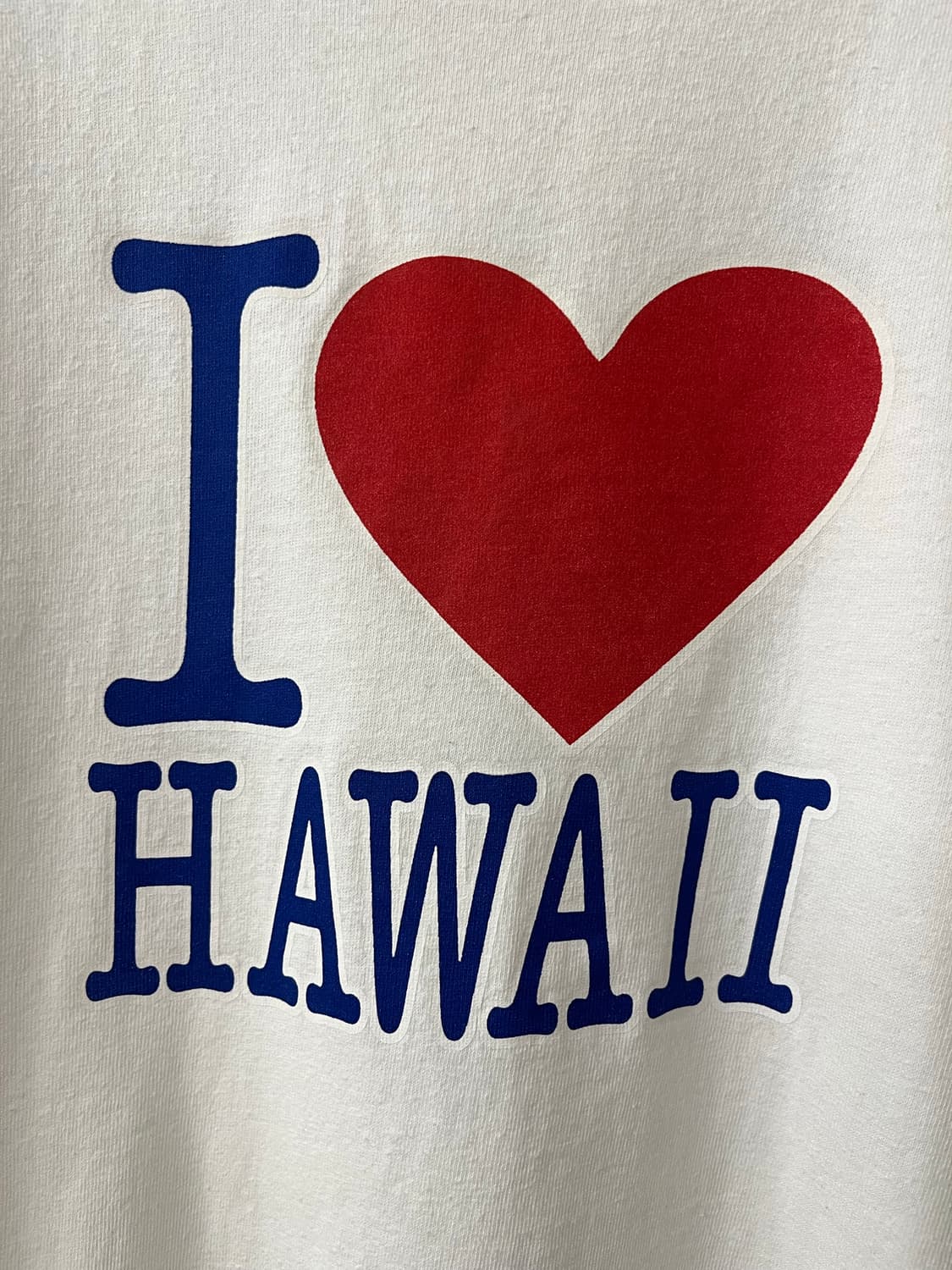 빈티지 아이러브 하와이 티셔츠 상품이미지3