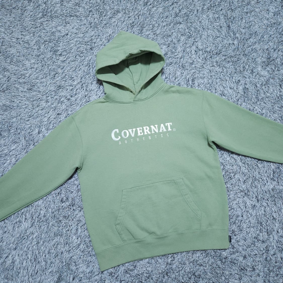 커버낫) S(95~) 공용 오버핏 후드티셔츠 / 왕눈이샵 상품이미지2