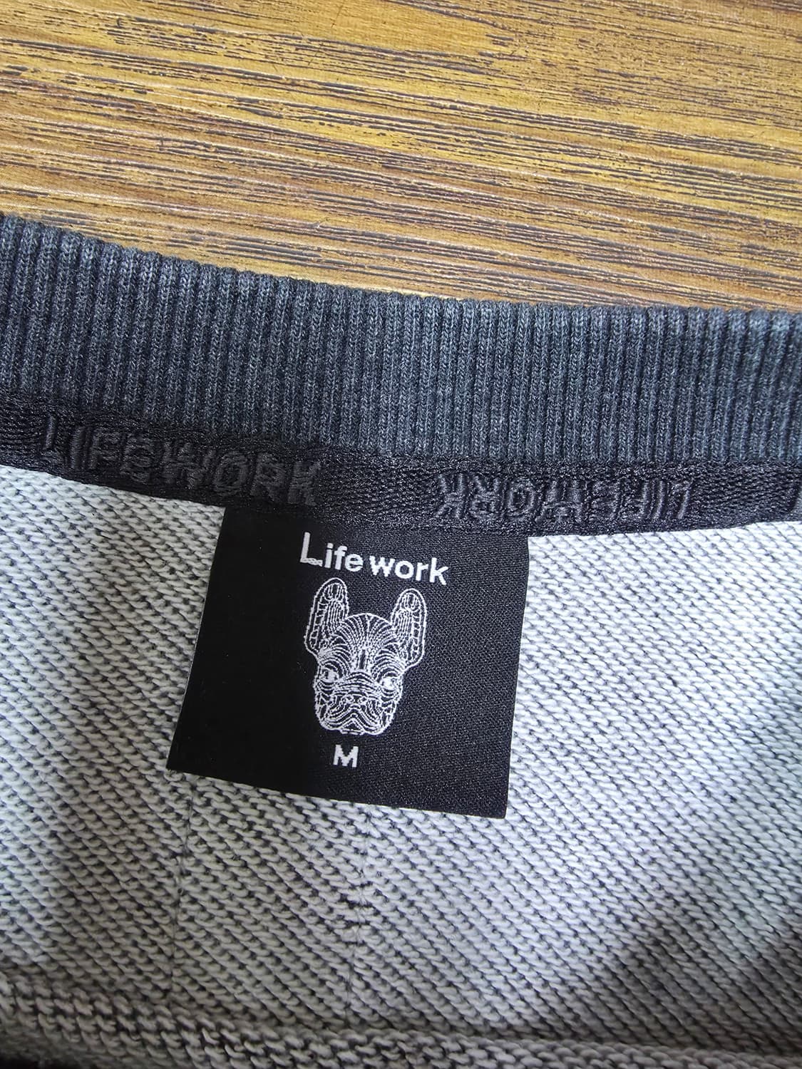 라이프워크 카모 레이어드 맨투맨 상품이미지3