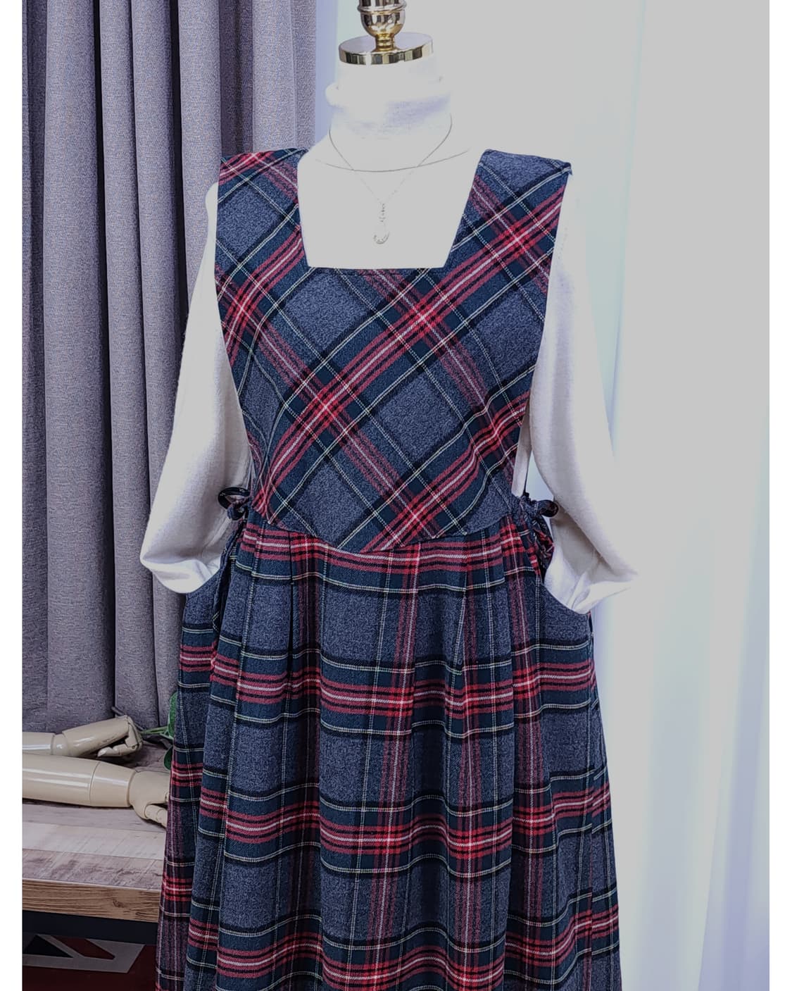 울 원피스 상품이미지2