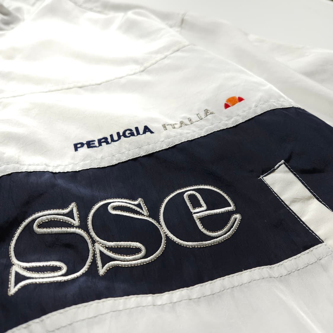 00s 엘레쎄 빅로고 올드스쿨 나일론 바람막이 (XXL) 상품이미지3