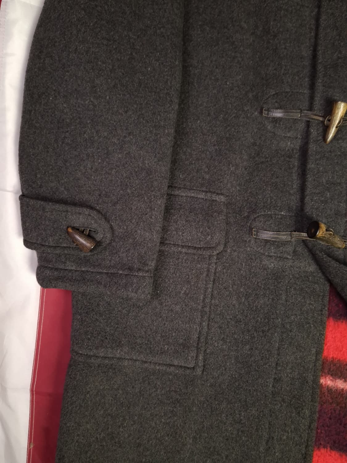 오리지날 영국제조 글로버올 울 더플 코트 상품이미지7