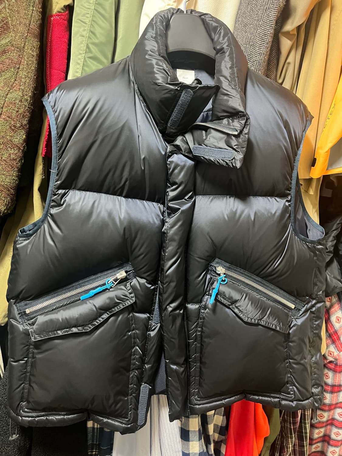 [1] name. 패딩 조끼 상품이미지1