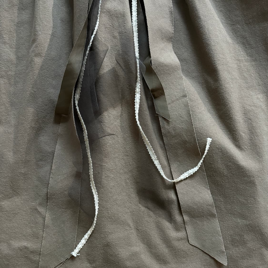 플레따 Ribbon Sleeveless Dress 모카 상품이미지8