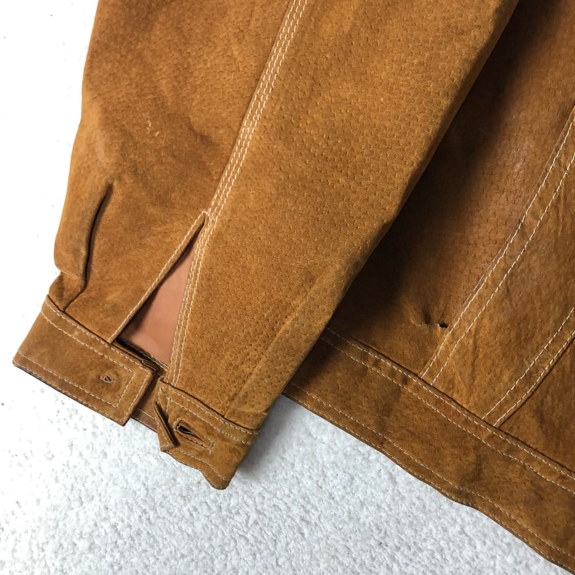 C&A 레더 트러커 자켓  상품이미지6