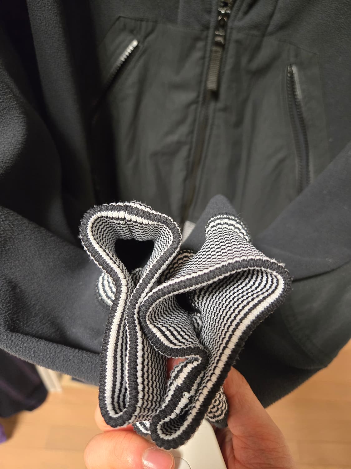 카브엠트 플리스 자켓 블랙 L 상품이미지4