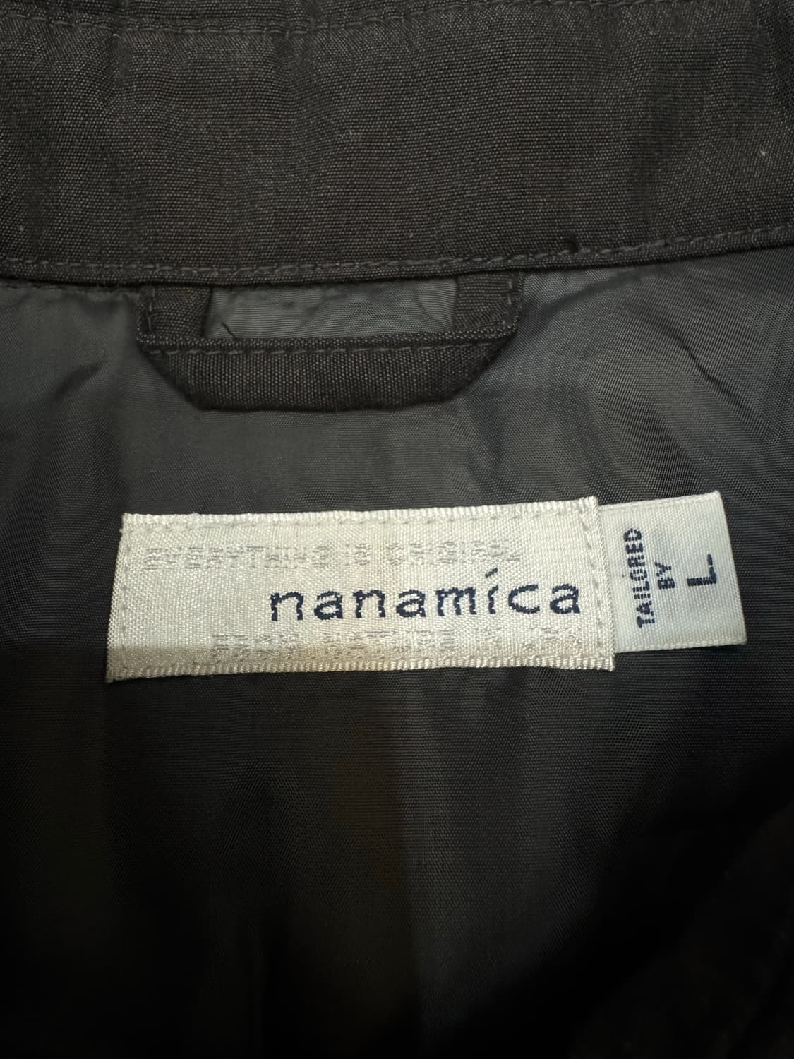 [L] 나나미카 인슐레이션 셔츠 자켓 헤더그레이 상품이미지3