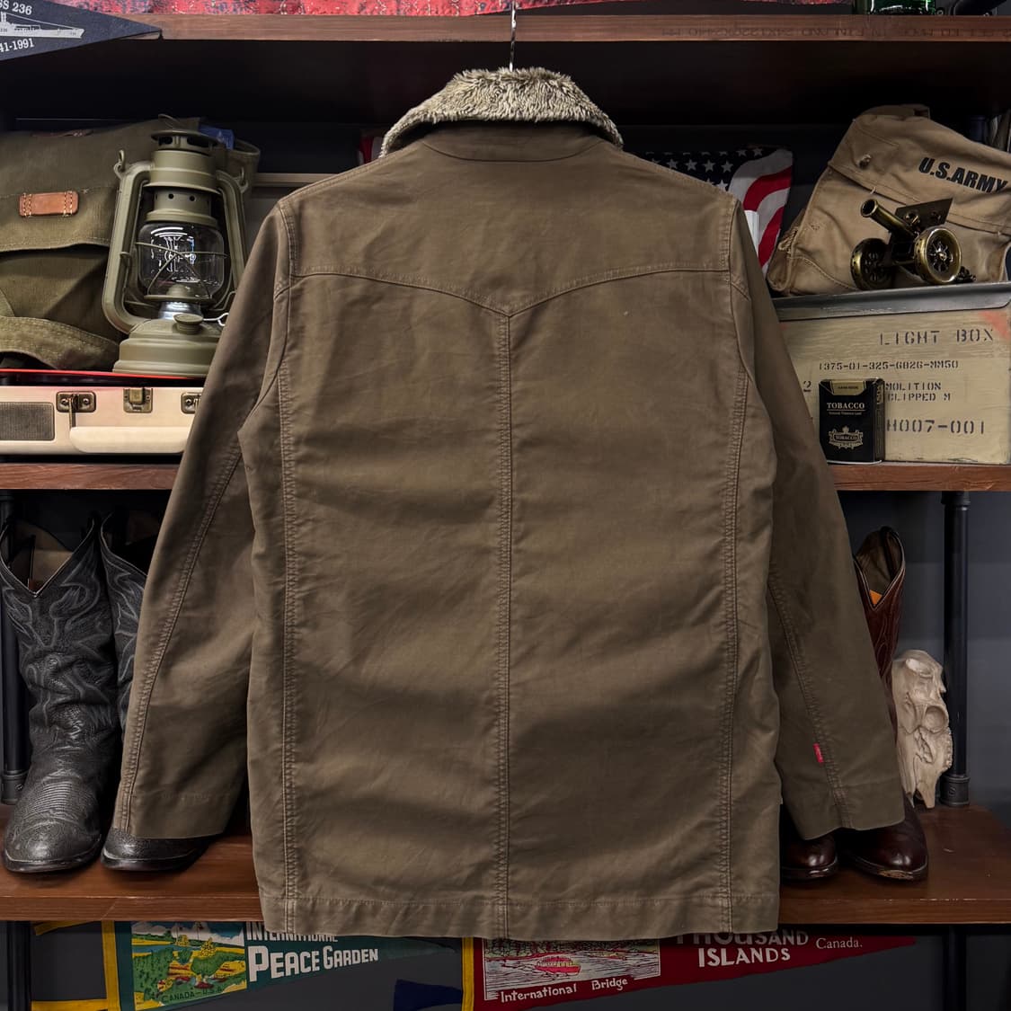 00s 리바이스 레드탭 웨스턴 포켓 쉐르파 자켓 N221 상품이미지2