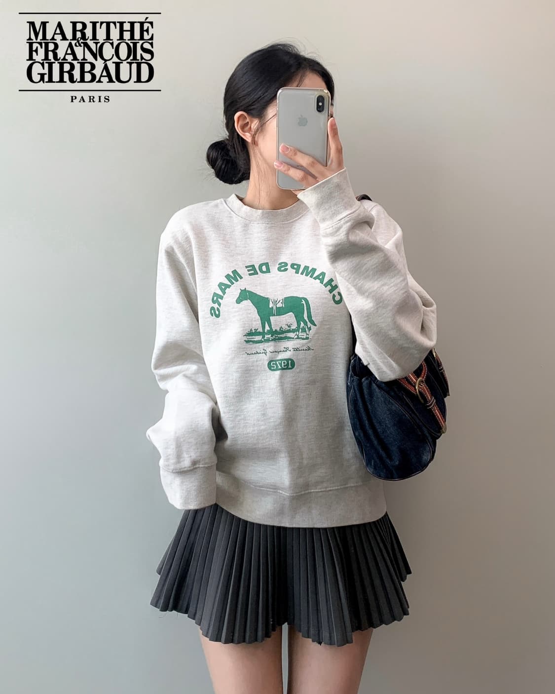 마리떼 프랑소와 저버 맨투맨 상품이미지2