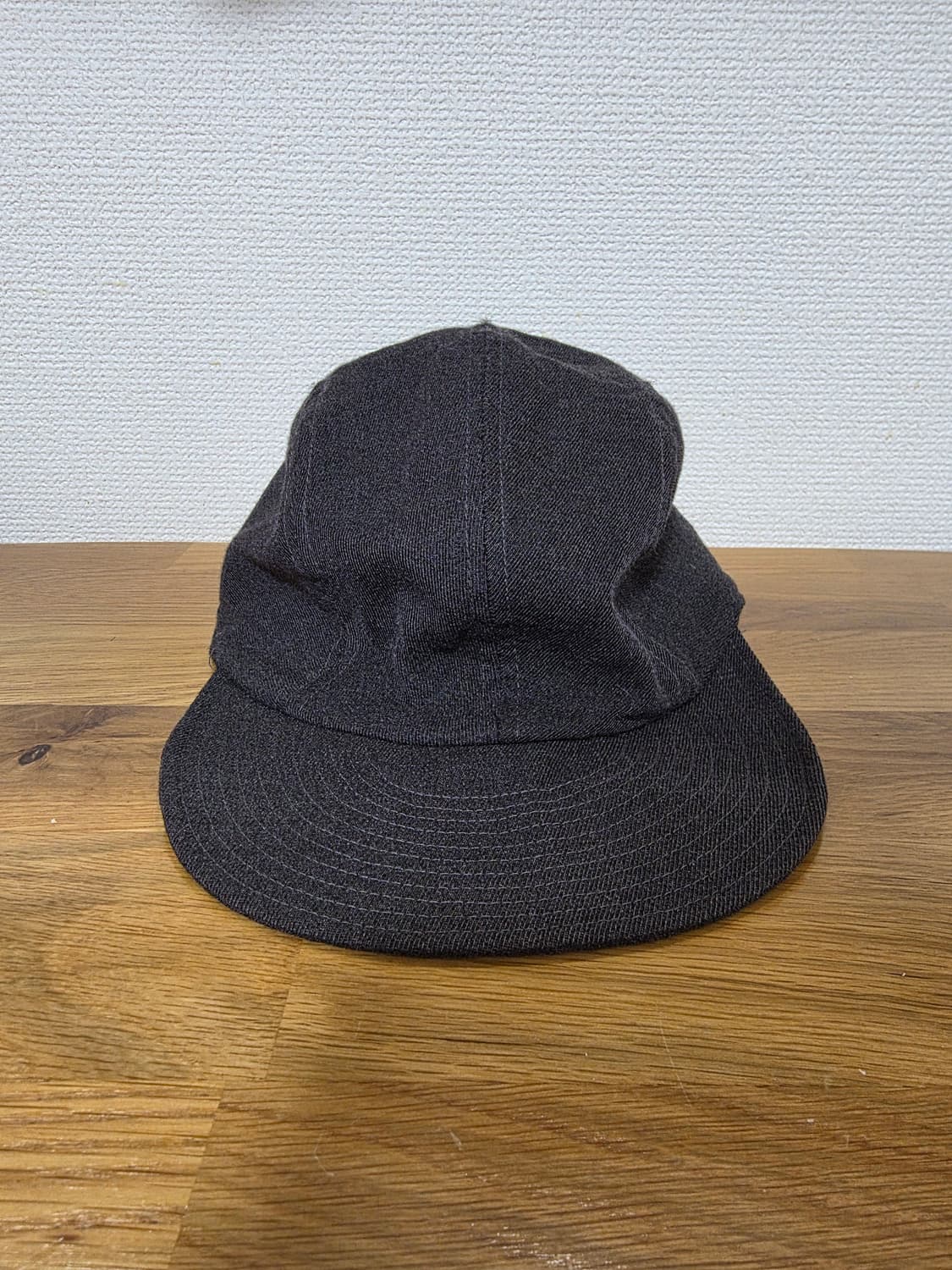 (마지막)21FW 캡틴선샤인 X 키지마타카유키 울 캡 L사이즈 그레이 상품이미지3