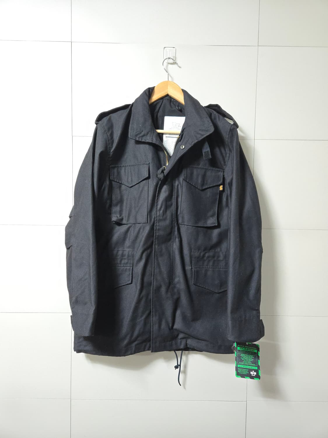 (미착용새상품) 알파인더스트리 M65 타이트 핏 필드자켓 L표기 100 상품이미지3