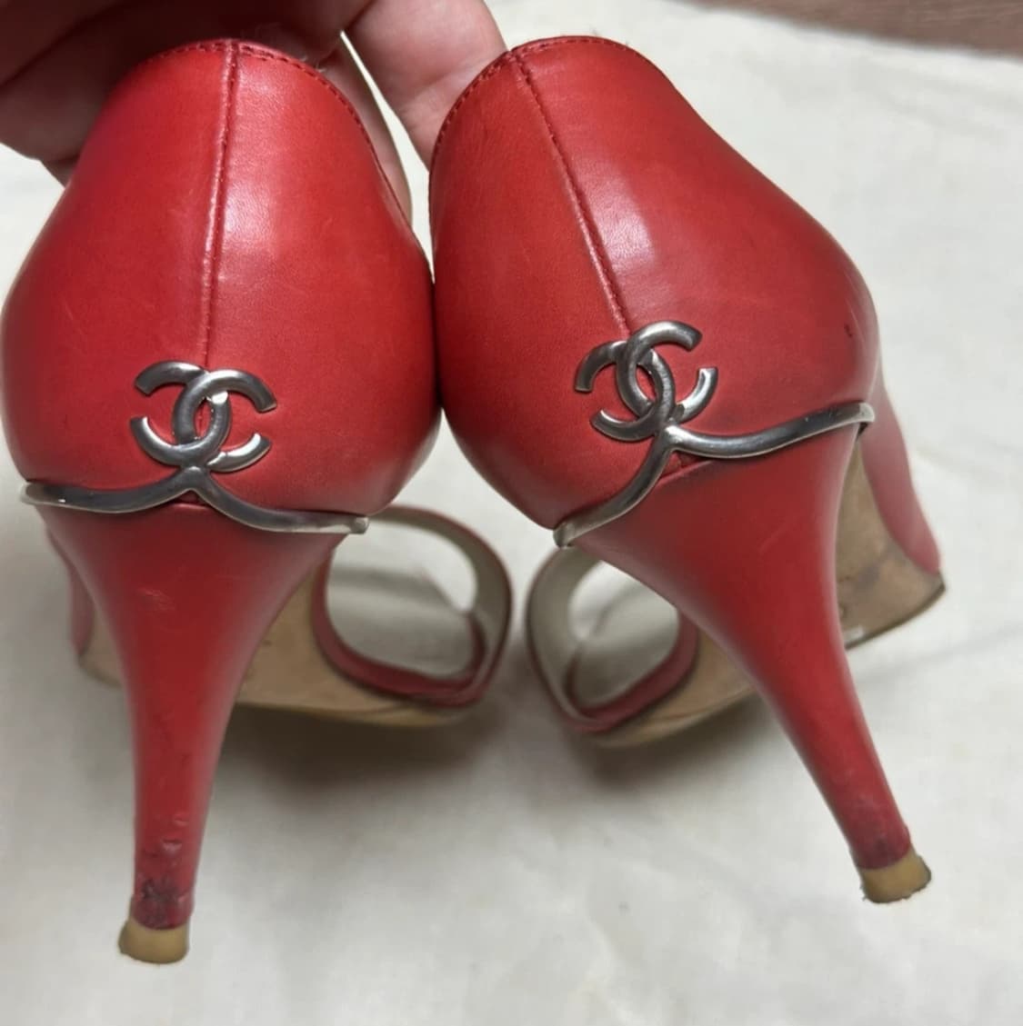 Chanel  샤넬 오픈토힐 상품이미지3