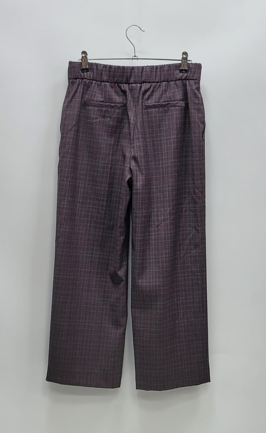 BCBG 20FW 와이드 9부 패츠 / 여 64-94 와인 브라운
 상품이미지2