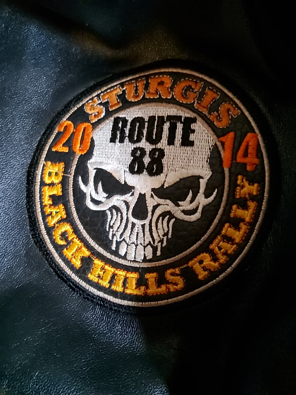 Original Crocodile 스컬 가죽자켓 95 m 상품이미지5