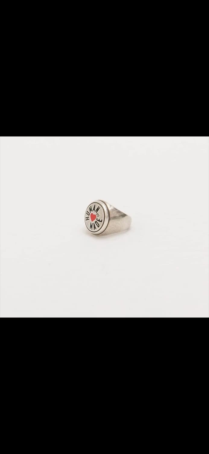 휴먼메이드 실버 925 버튼링 17호 상품이미지1