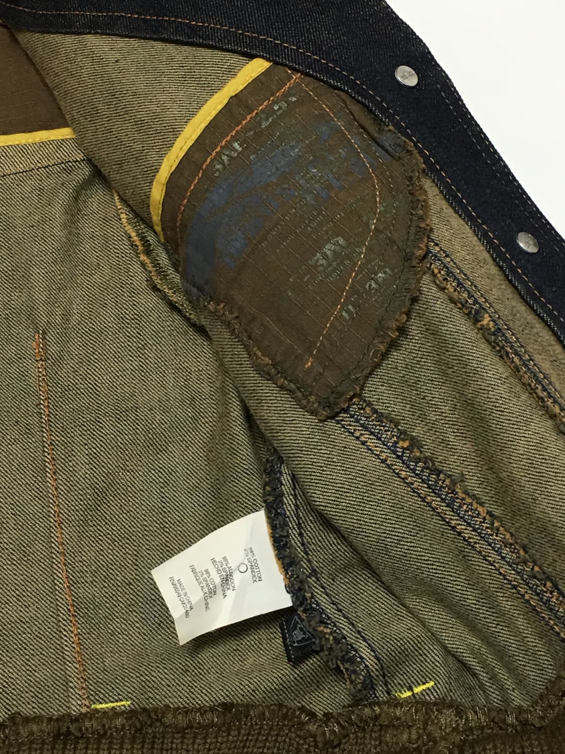 오클리 y2k 데님 자켓 상품이미지7