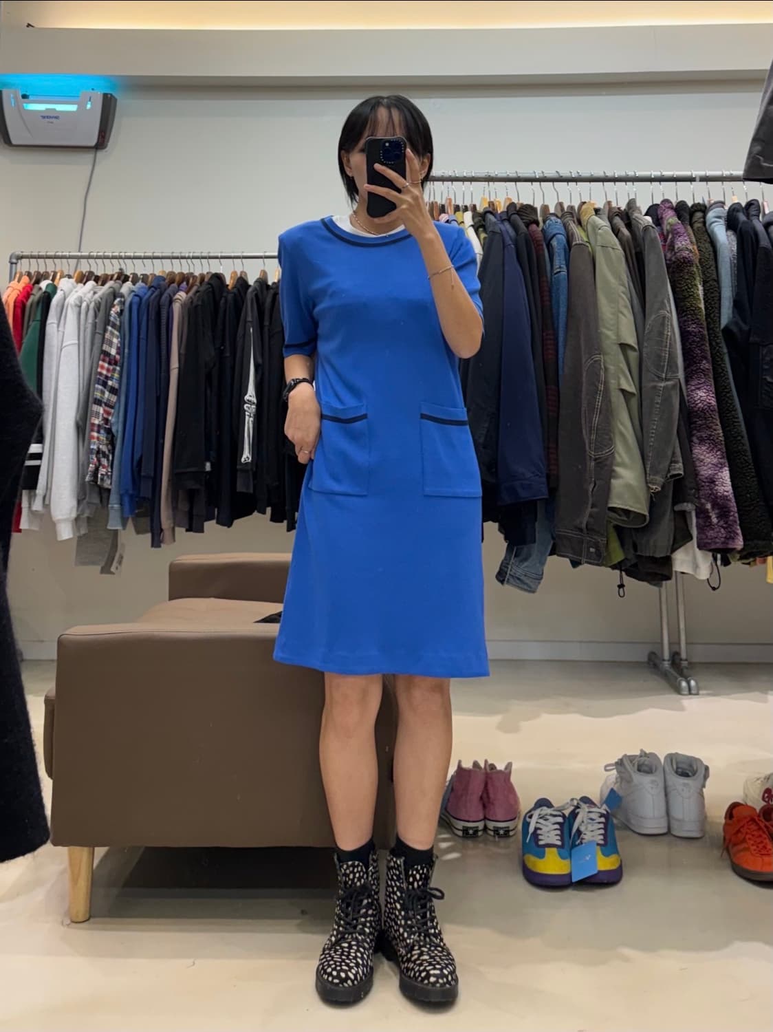 입생로랑 듀얼 포켓 원피스 상품이미지7