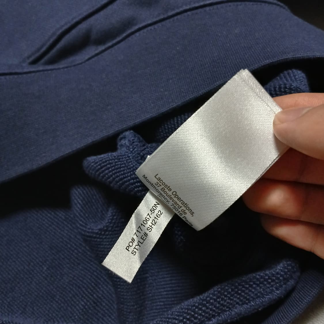 lacoste 라코스테 악어 패치 로고 후드티 원단 좋음 상품이미지8