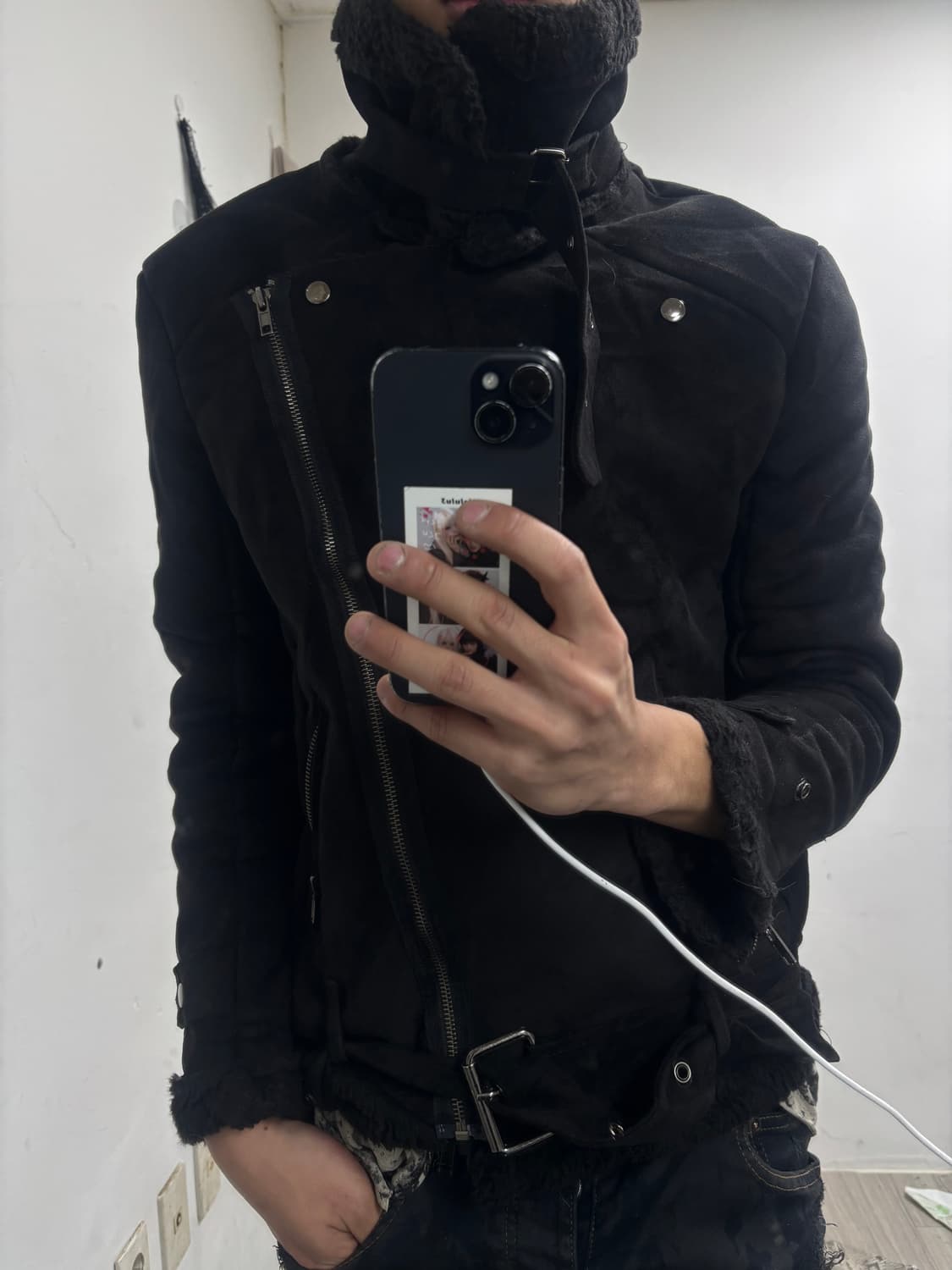 Side Zip Neck Buckle Mustang 상품이미지2