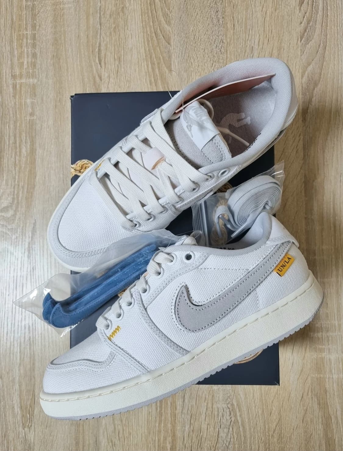 [240]조던1 유니온 KO 로우 화이트  상품이미지1