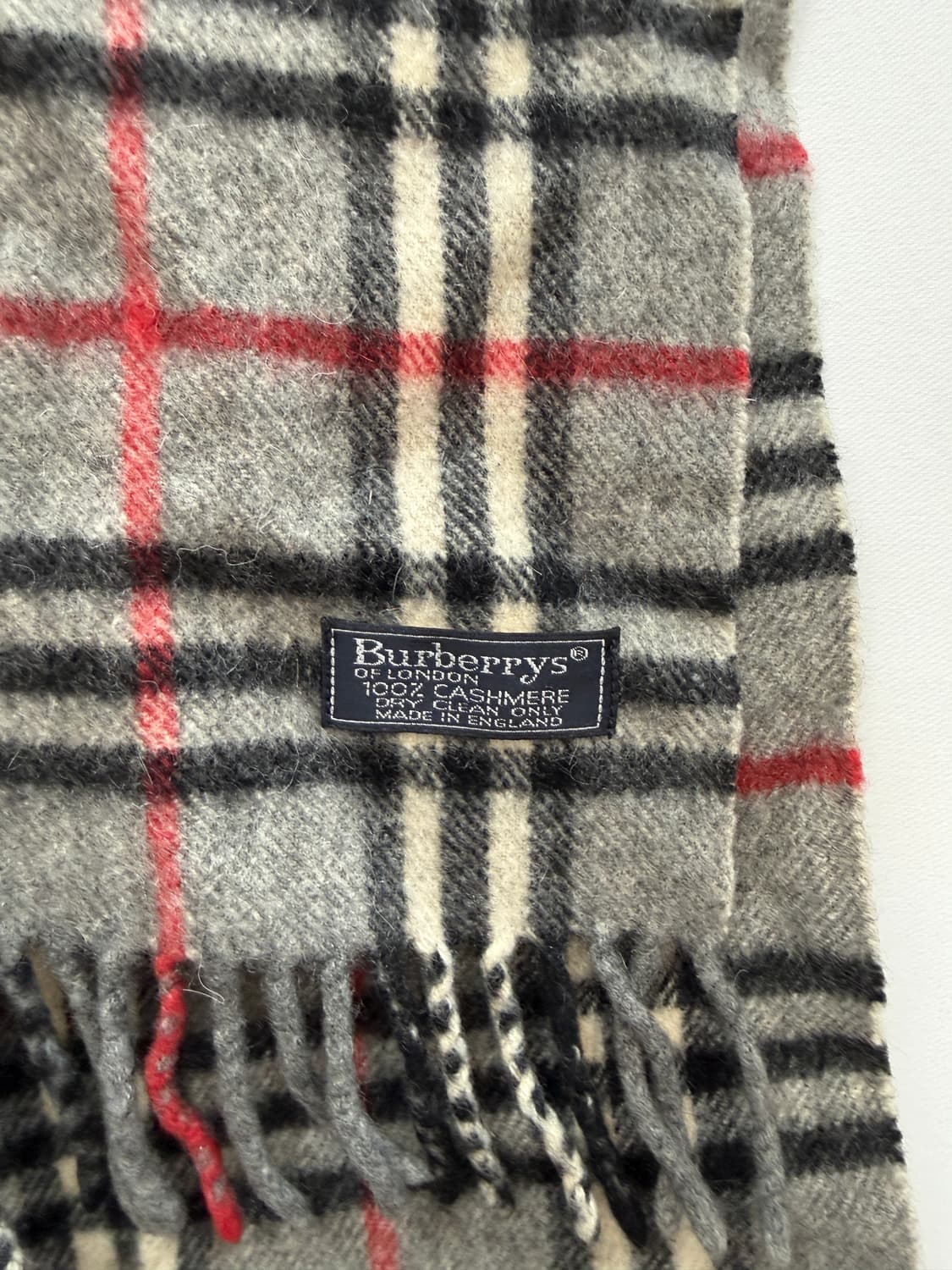 [정품] 버버리 캐시미어 100% 머플러 상품이미지3
