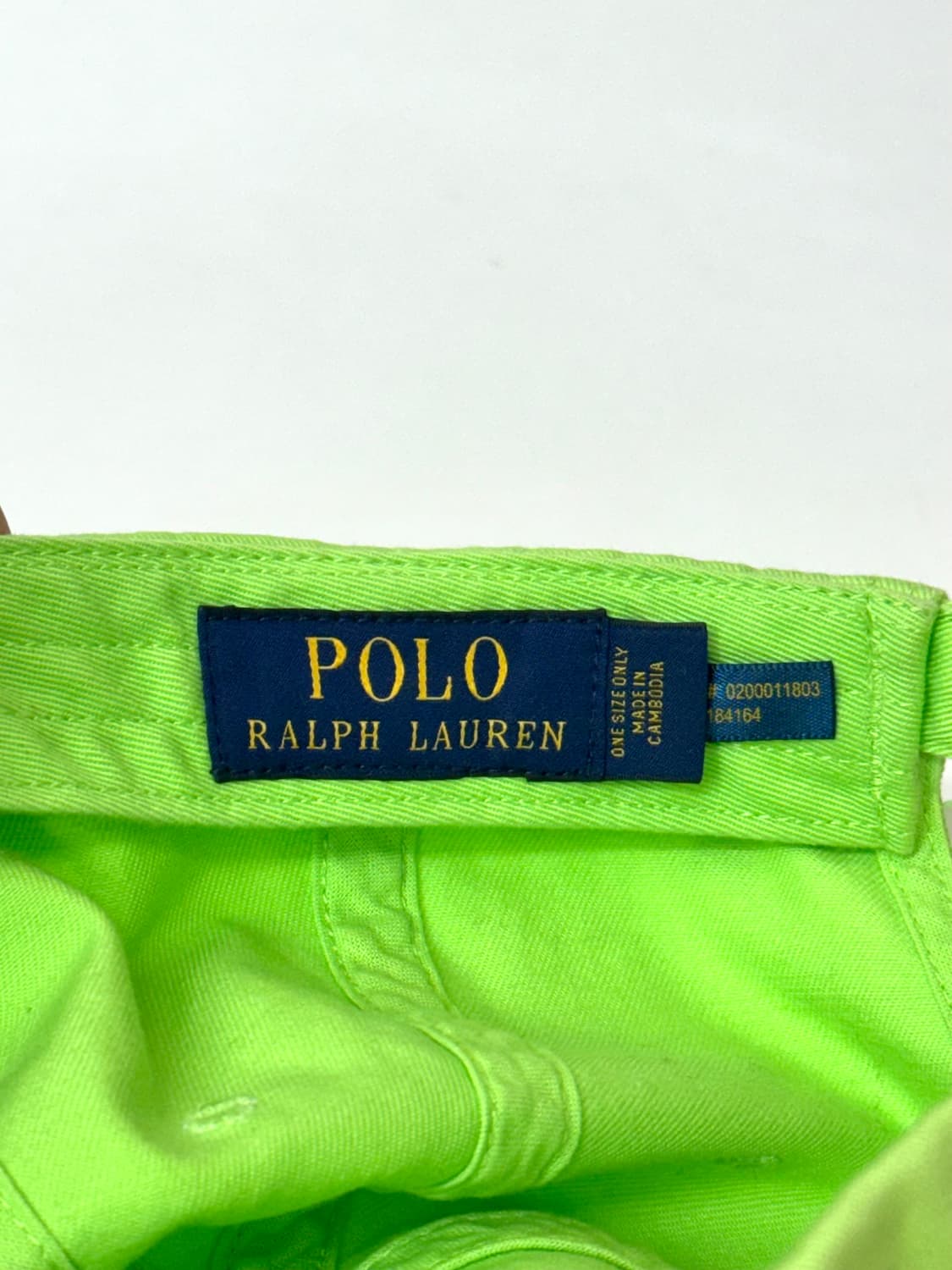 Polo 폴로 랄프로렌 라이트그린 색상 볼캡 상품이미지5