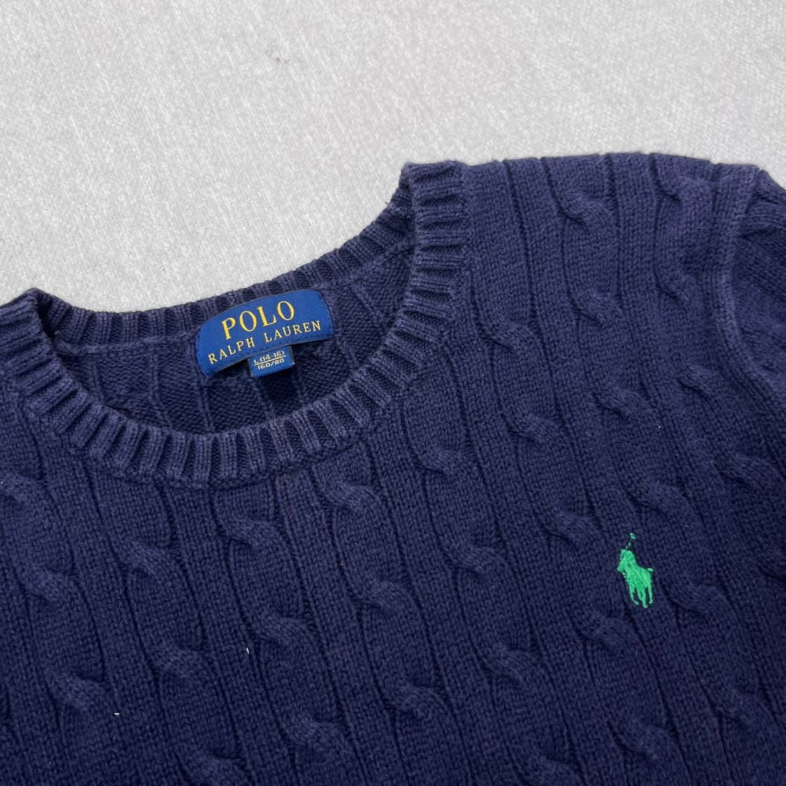 W 95 폴로 랄프로렌 꽈배기 니트 상품이미지2