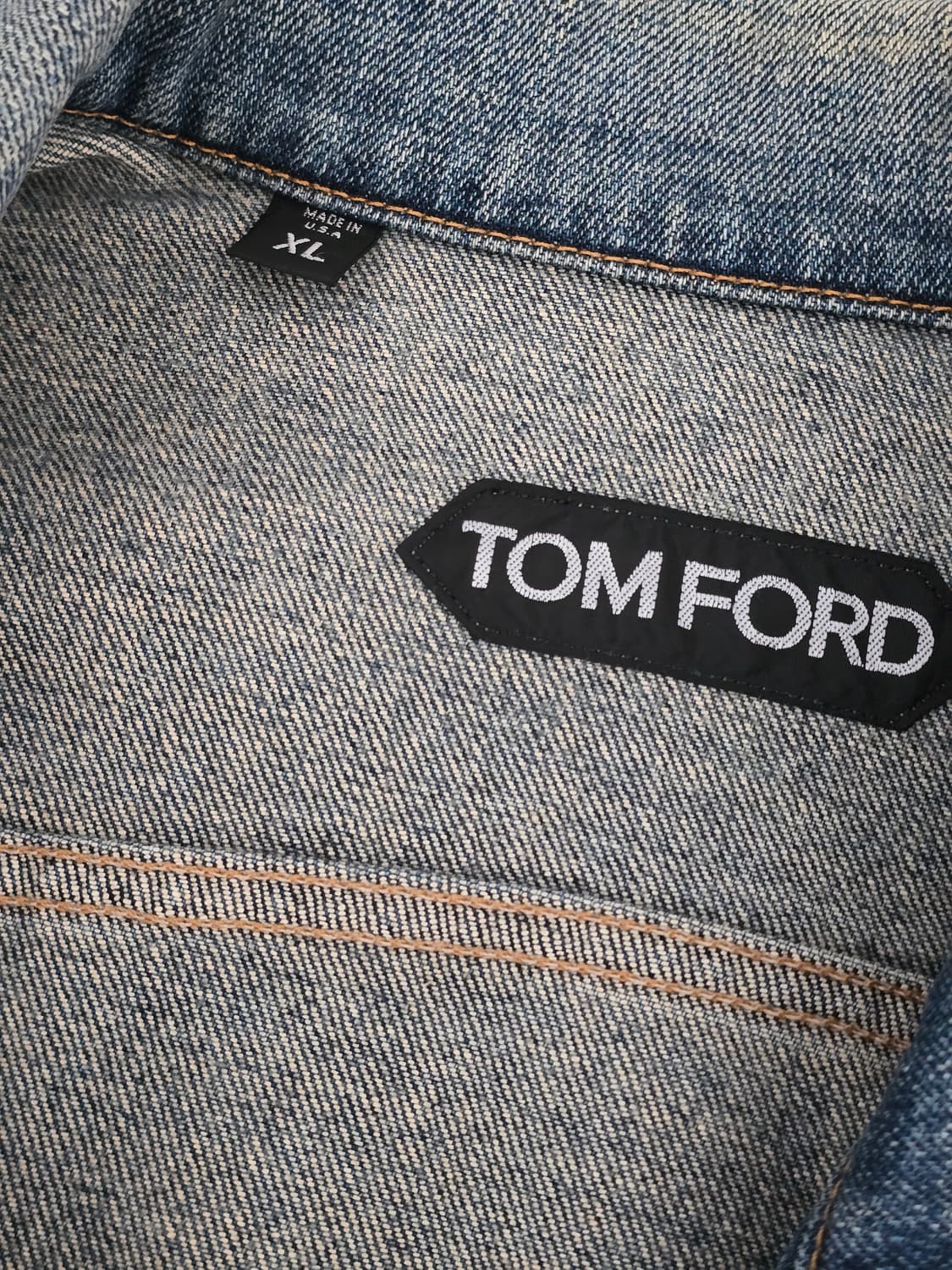 톰포드 22ss 데님 트러커 XL 상품이미지8