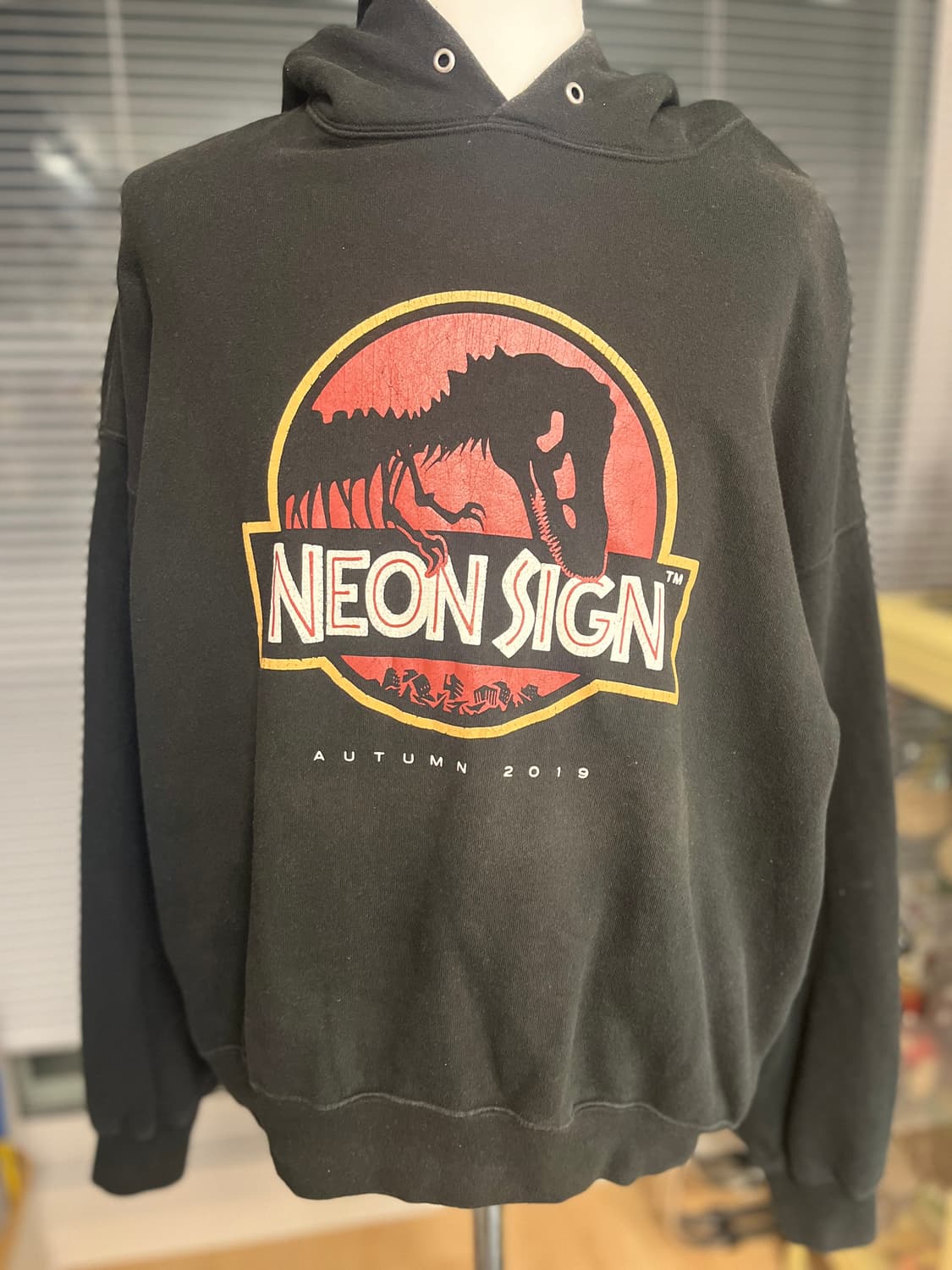 NEONSIGN 네온사인 쥬라기공원 패러디 후드 46 상품이미지1