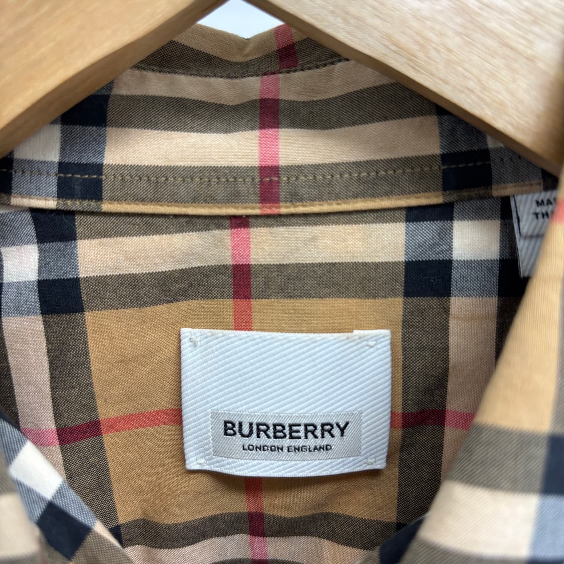 [M]버버리 체크 셔츠 상품이미지2