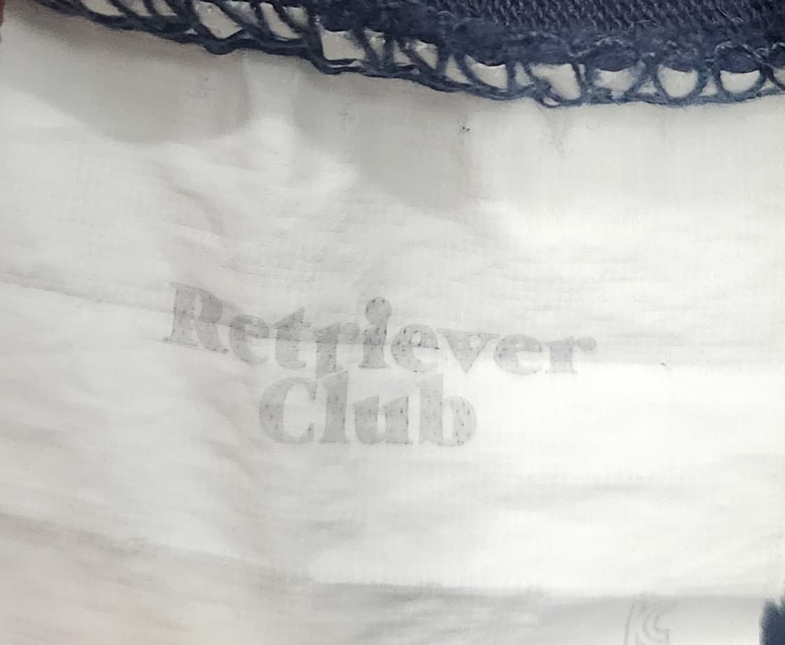 Retriever Club 반팔 티셔츠 네이비 상품이미지4