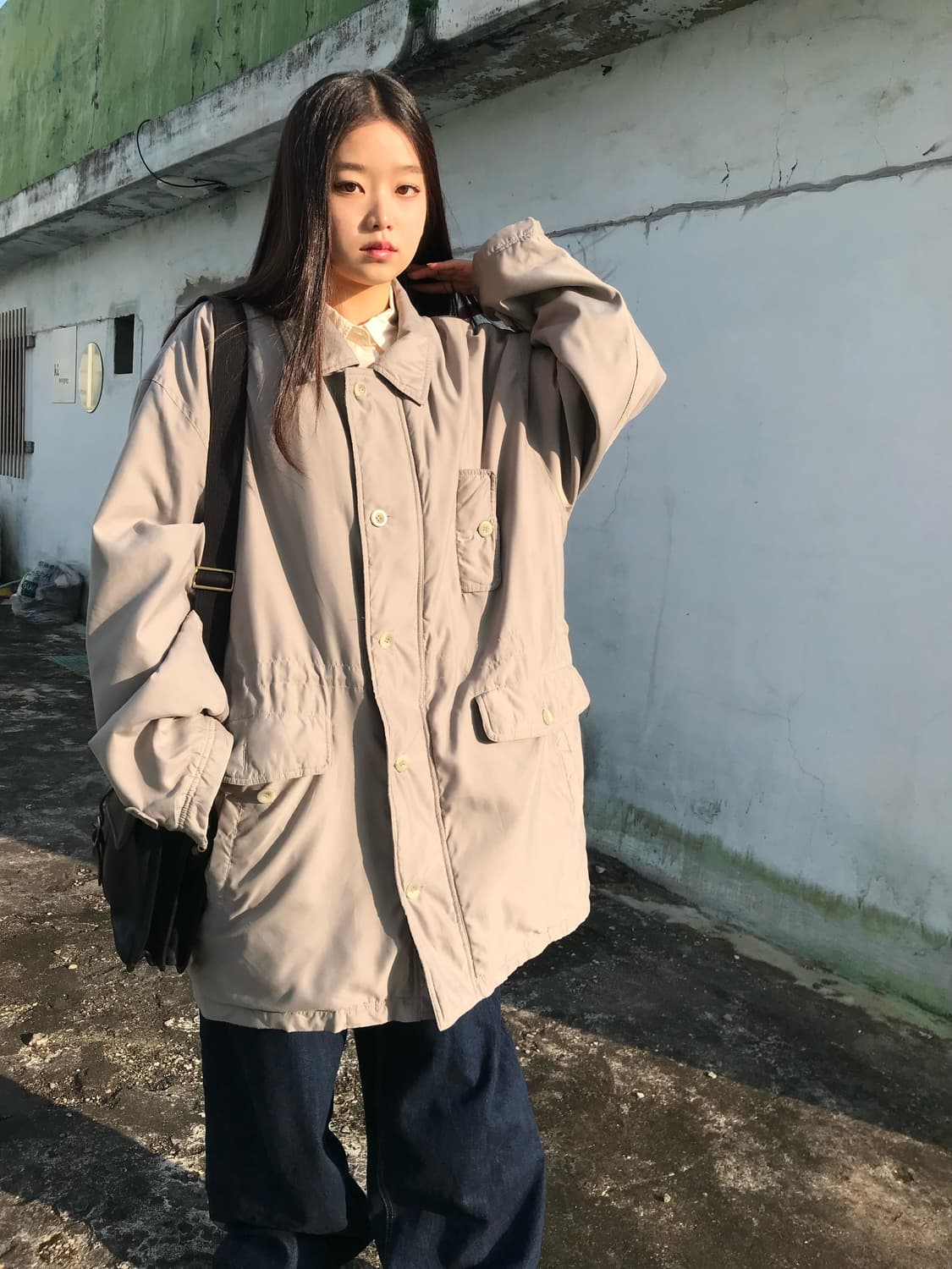 소프트 카키 자켓  상품이미지6