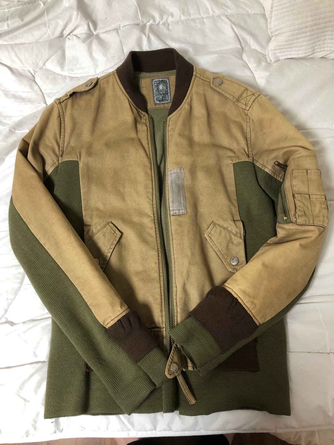 미하라 야스히로 레이어드 봄버 자켓 상품이미지1