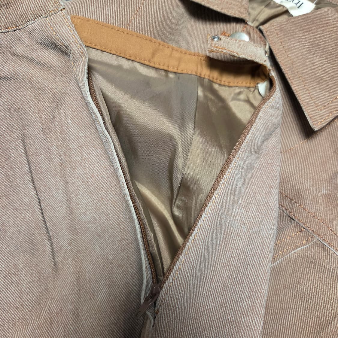 Georges Rech 가죽자켓 스커트 셋업 M 상품이미지10