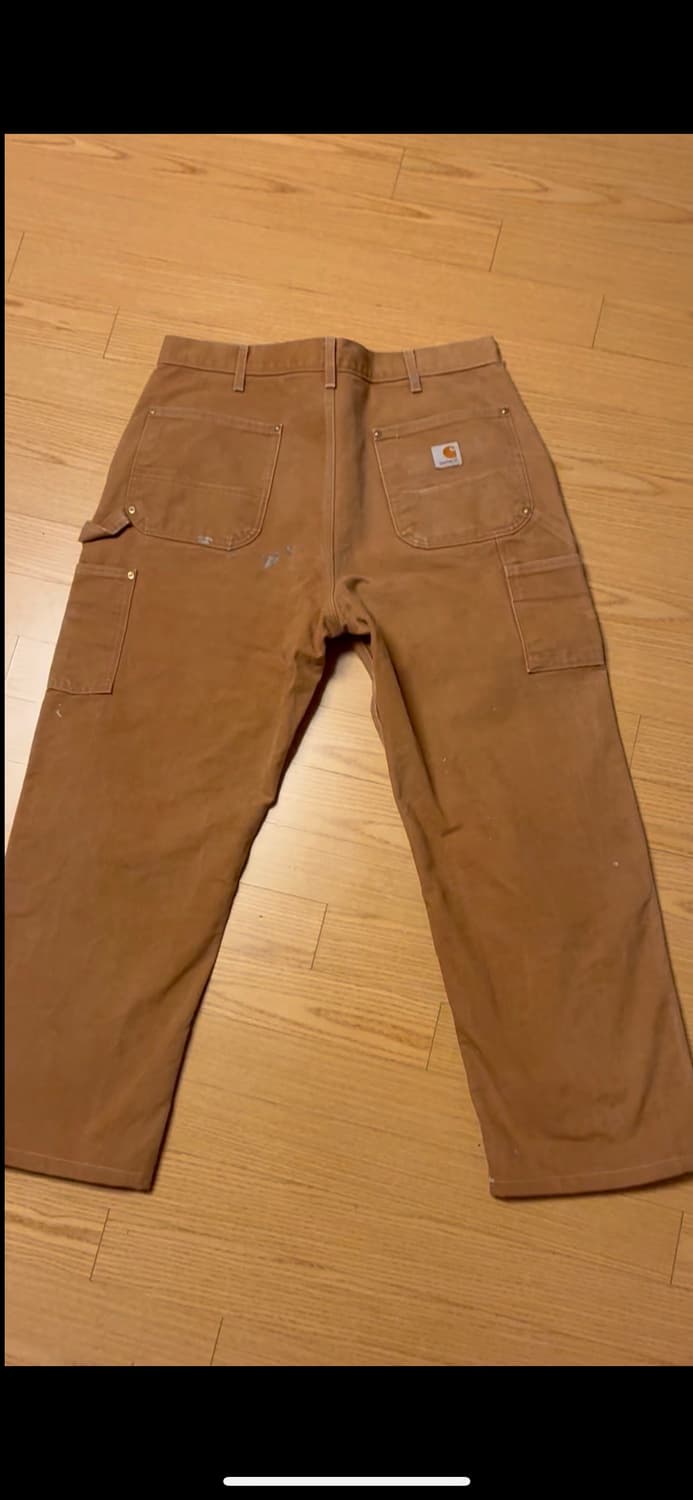 칼하트 더블니 팬츠 90s made in usa 상품이미지2
