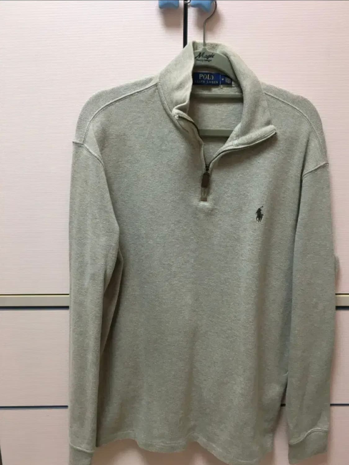 폴로 반집업 카라 반집업 긴팔 빈티지 상품이미지2