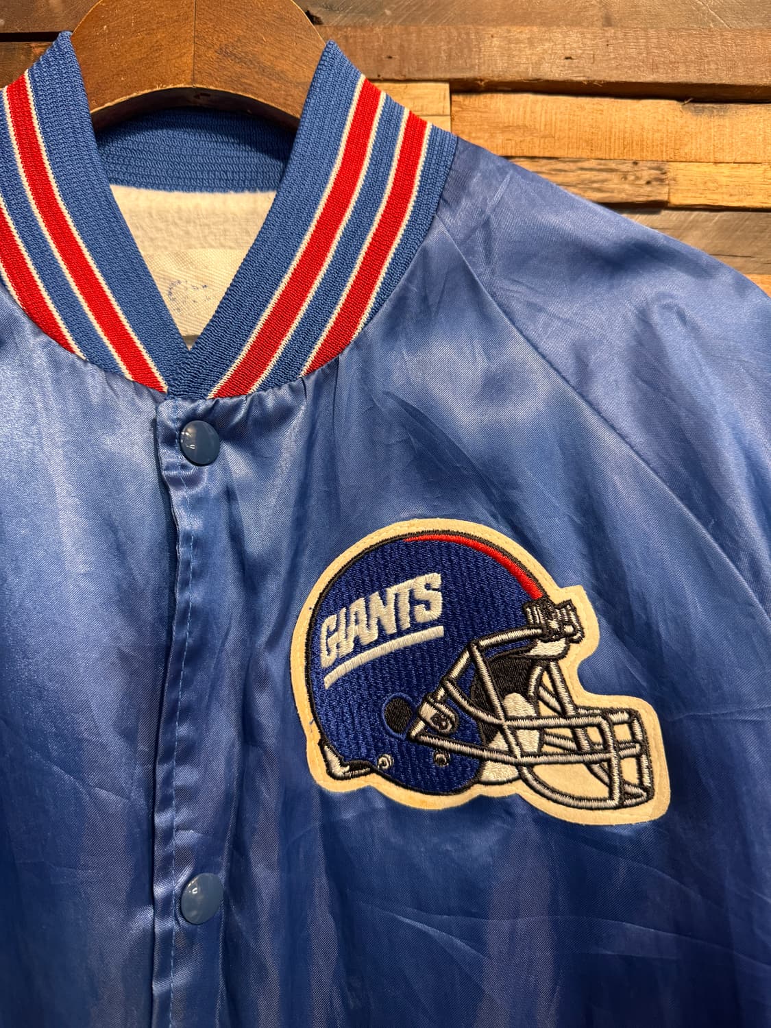 90s usa made NFL satin stadium jacket 상품이미지5